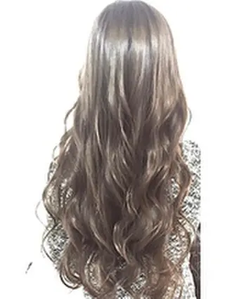 ロング カラー cecilhair 博多 手島のヘアスタイル