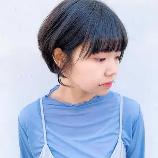 ショート カラー 中川 竜誠のヘアスタイル