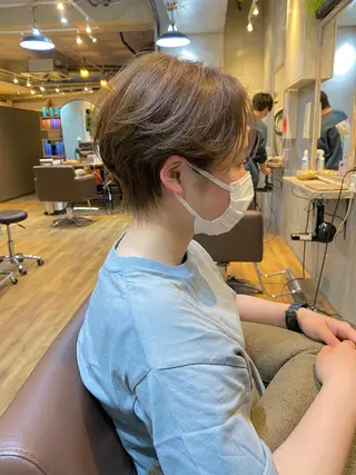 ショート 増山 大起のヘアスタイル