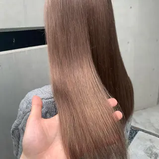 ロング カラー 赤みゼロ/透明感 カラー🌿KANTAのヘアスタイル