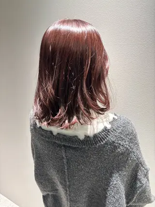 ミディアム カラー 時田翔平 ／モデル募集中のヘアスタイル