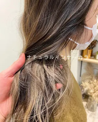 ロング CASANE 大橋康智のヘアスタイル