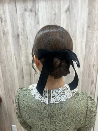ヘアアレンジ ヘアメイクネイリスト hidemi中目黒のヘアスタイル