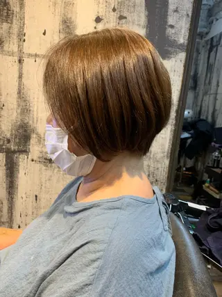 ショート repose日本橋 室町のヘアスタイル