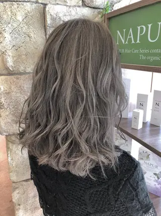 ロング カラー 大竹 哲也のヘアスタイル