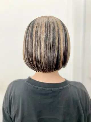 ミディアム カラー 透明感カラー特化🫧 🦋栗原🦋のヘアスタイル