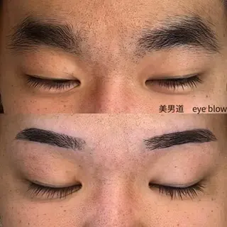 メンズ アイブロウ BINANDO 桑原の眉毛・アイブロウイメージ
