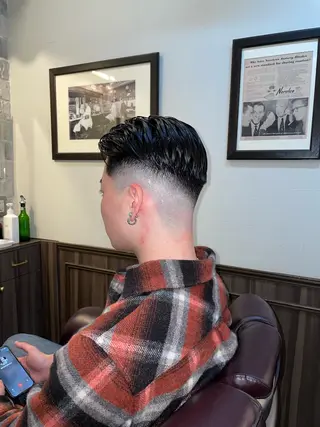 ショート メンズ 佐藤 友晟のヘアスタイル