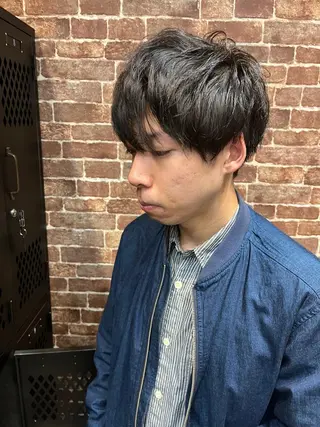 ショート カラー パーマ ヘアアレンジ メンズ キッズ ネイル マツエク・マツパ アイブロウ 久木原 ゆりのヘアスタイル