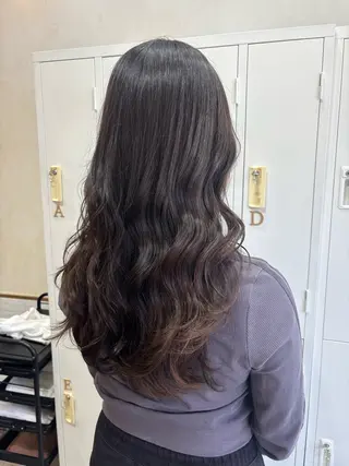 ロング 🧸似合わせデザイン ほそいけいこ🧸のヘアスタイル