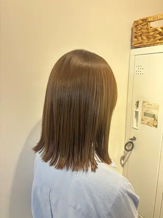 ミディアム 透明感カラー MAOのヘアスタイル