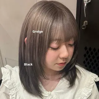 ミディアム カラー 🏹似合わせカラー 🏹/モテ髪/コカナのヘアスタイル