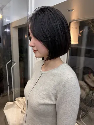 ショート 中性的ヘア/ ナチュラル/トモキのヘアスタイル