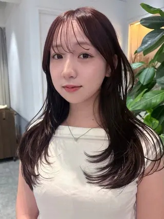 ロング SIKI yuuna レイヤーカット🪽のヘアスタイル