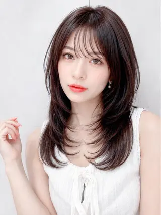 ミディアム 久米 春輝のヘアスタイル