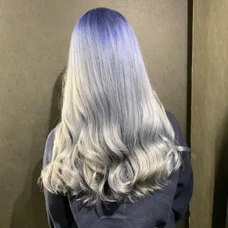 ロング カラー 🥀ケアブリーチ🥀 一ノ瀬🥀のヘアスタイル