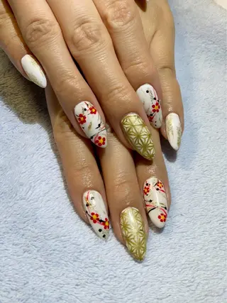 ネイル Ryu-nail 對馬　琴美のネイルデザイン