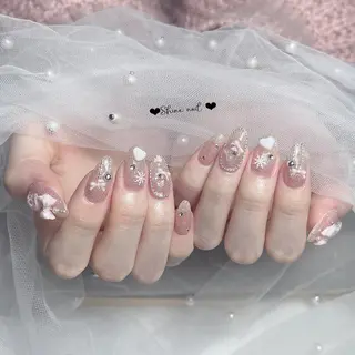 ネイル サイナネイル🎀 長さ出し専門店のネイルデザイン
