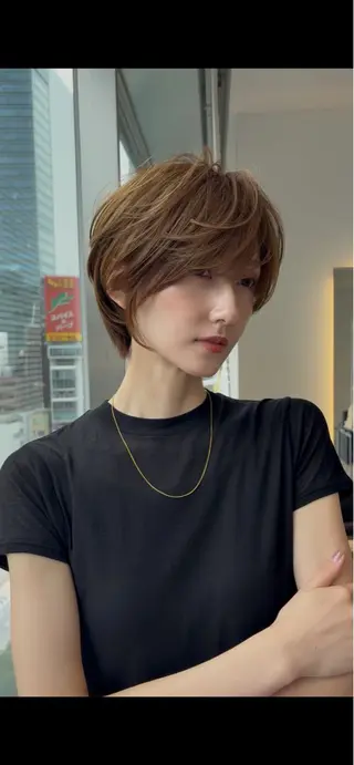 ショート ショート特化／銀座／ 冨田 湖翠のヘアスタイル