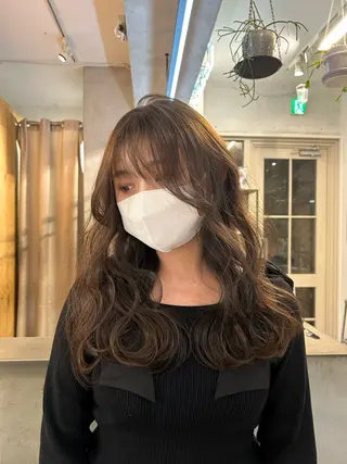 ミディアム カラー ❕マンツーマン施術❕ 🍊Moemiのヘアスタイル