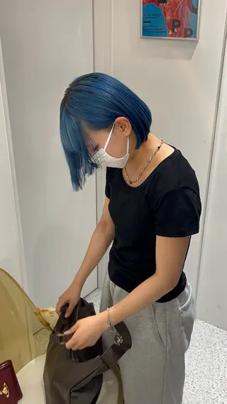ショート 🌟カットレイヤー ボブ森龍哉のヘアスタイル