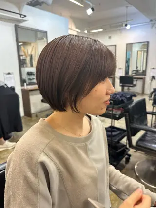 ショート 田口 樹理のヘアスタイル