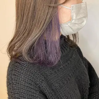 ミディアム 尾籠 美幸 (オゴモリ ミユキ)のヘアスタイル