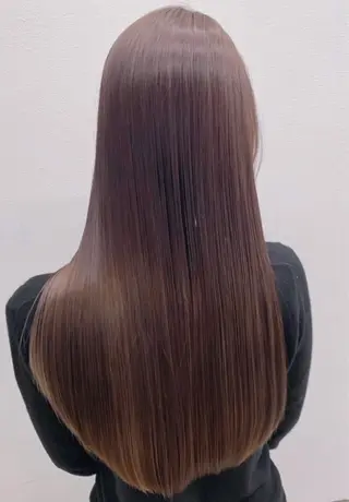 ロング カラー パーマ ヘアアレンジ バレイヤージュ 藤沢 髪質改善 竹内ケンゴのヘアスタイル