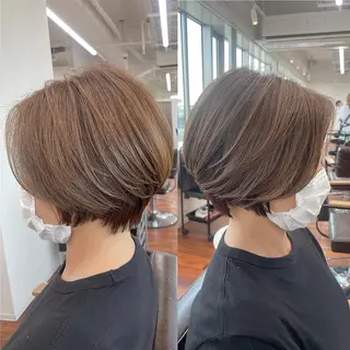 ショート 大西 涼のヘアスタイル