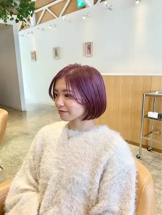 ショート カラー 中尾 文哉のヘアスタイル