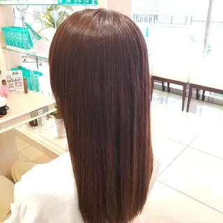 ロング カラー 山内 佐江子のヘアスタイル