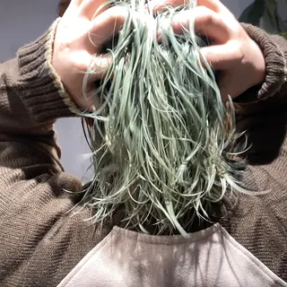 カラー ふじはら ひなこのヘアスタイル