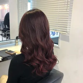 セミロング カラー パーマ ヘアアレンジ メンズ キッズ ネイル マツエク・マツパ KANAMI 🌏のヘアスタイル