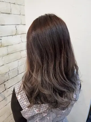 ロング カラー パーマ ヘアアレンジ ネイル マツエク・マツパ まとまり💯悩み改善 ★松本尚弥★店長のヘアスタイル