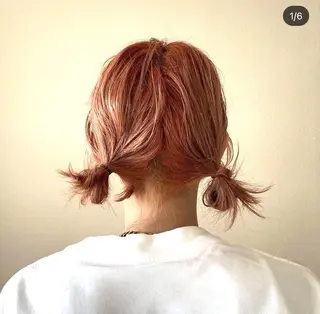 ミディアム カラー パーマ ヘアアレンジ 🌼似合わせのプロ 心斎橋/rena🌼のマツエク・マツパデザイン
