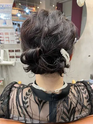 ショート ヘアアレンジ 東 史夏のヘアスタイル