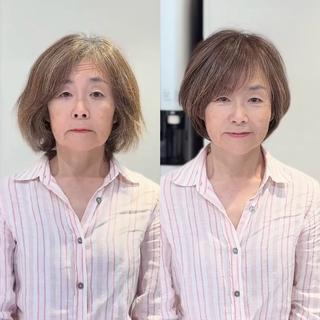 ショート ✨大人ショート特化 /カットモデル/銀座のヘアスタイル