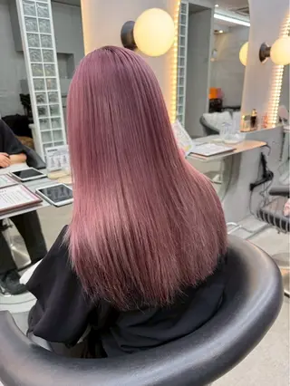セミロング 岡野 幸輝のヘアスタイル