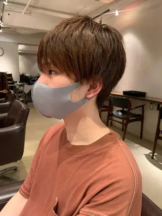 ショート カラー 透明感カラー✂︎ /縮毛矯正/YUKAのヘアスタイル