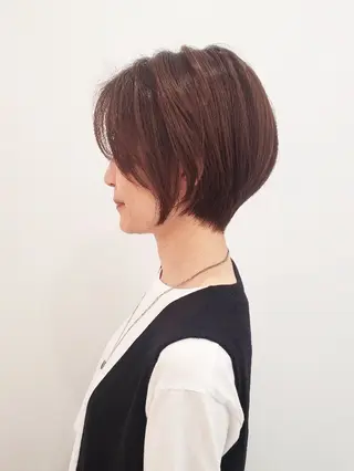 ショート 齋藤 愛美のヘアスタイル