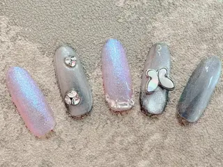 ネイル マジック ミラーのネイルデザイン