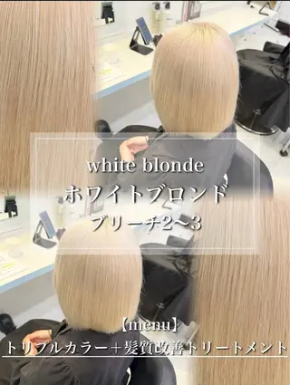 ミディアム ハイトーン🌺韓国風 レイヤー🪽‪とわのヘアスタイル