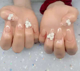 ネイル ハイネイル 自宅サロンのネイルデザイン