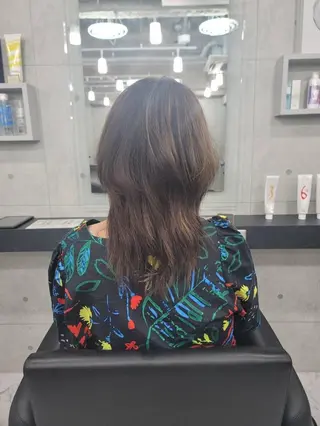 セミロング カラー ❇️安達 優心❇️ レイヤー/艶髪特化のヘアスタイル