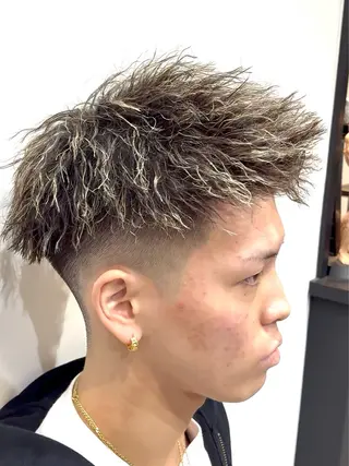 パーマ メンズ 🔥パーマ/メンズ カット特化🔥真裟斗のヘアスタイル