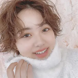 ショート カラー 加古 皐月のヘアスタイル