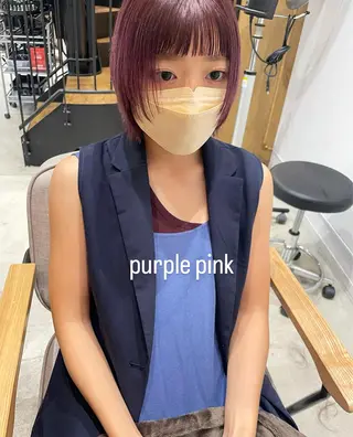 ショート minatsu 東京の技術を京都でのヘアスタイル