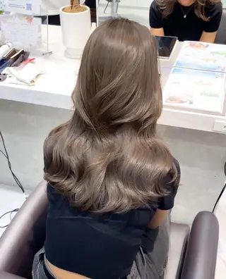 セミロング カラー Jure ／北千住 【Neiro】のヘアスタイル