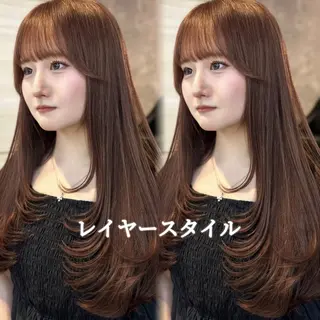 ロング カラー 🎀りな🎀透明感 カラー特化大宮のヘアスタイル