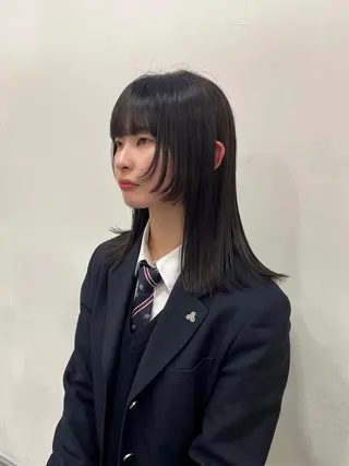 ミディアム ヘアセット/透明感 カラー/あんりんのその他イメージ